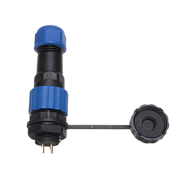 Male + socket - Waterdichte kabelverbinder - 2 aderig - IP68 Male + socket - Waterdichte kabelverbinder - 2 aderig - IP68